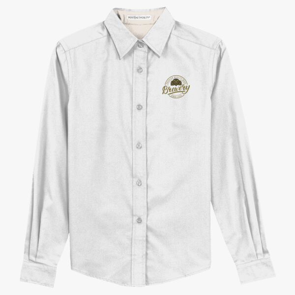 Ladies Long Sleeve Easy Care Shirt  Thumbnail